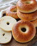 Plain Sourdough Bagels